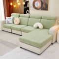 New Color Matching Emily Stretch Sofa Cover Cover All-Inclusive Four Seasons Universal Universal Sofa Seat Cover. 