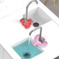 ECHIDNA Faucet Splash Catcher Eco-friendly Sink Faucet Anti-Splash Drain Pad Countertop Protector. 