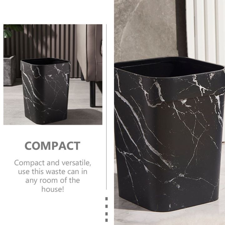 Can%20Trash%20Waste%20Bin%20Garbage%20Bathroom%20Container%20Basket%20Black%20Kitchen%20Decor%20Rubbish%20Square%20Wastebasket%20Paper%20Office%20Holderfor%20-%20Image%203