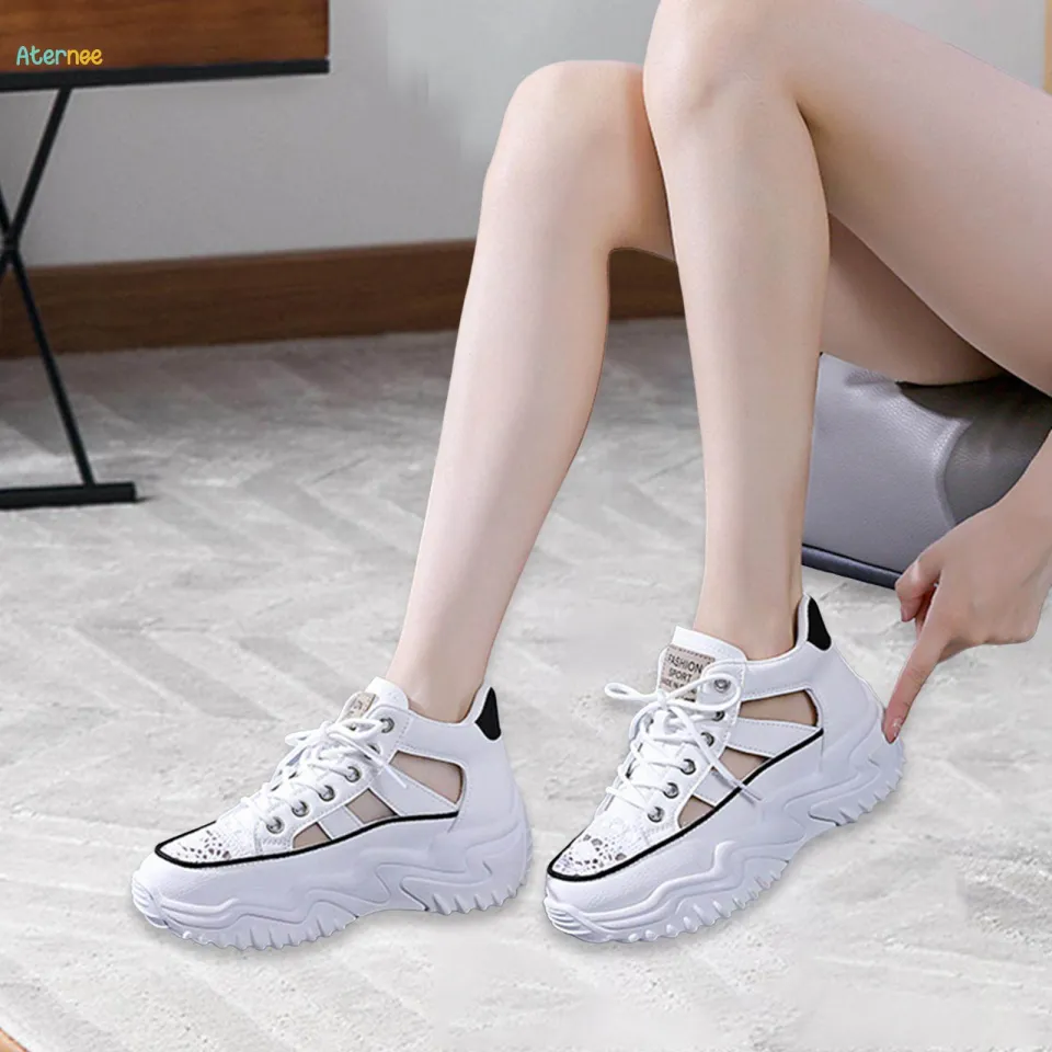 Womens Shoes Calzados P FF Sepatu Sneakers Wanita Casual Sport