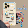 Suitable for Apple 15promax Phone case iphone14/13 Self-Discipline Dora Doll Pendant 12 Flip Mirror x. 
