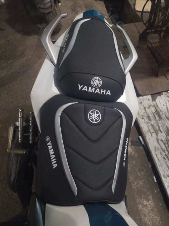 Yamaha fazer v2 silver color premium modified  seat cover