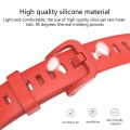For Huawei Band 8 16mm Solid Color Silicone Replacement Watch Band. 