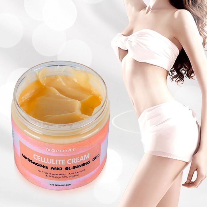 200g Organic Body Slimming Cream Anti Cellulite Body Massage Fat Burner Deep Muscle Relaxation Body Cream Reshape Leg Body Waist