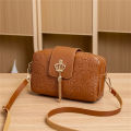 Women PU leather print Tassel Crossbody bags for girls fashion casual solid shoulder bag. 