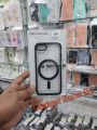 Luxury Ultra Clear For Magsafe Case For iphone 8 Magnetic Wireless Charge Shockproof Soft Bumper Cover.
