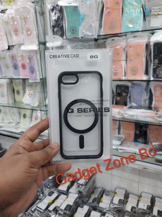 Luxury%20Ultra%20Clear%20For%20Magsafe%20Case%20For%20iphone%208%20Magnetic%20Wireless%20Charge%20Shockproof%20Soft%20Bumper%20Cover%20-%20Image%203