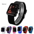 Skincare| Binary Watch Unisex Silicone Band LED Display Casual Binary Wrist Watch Adjustable Buckle.