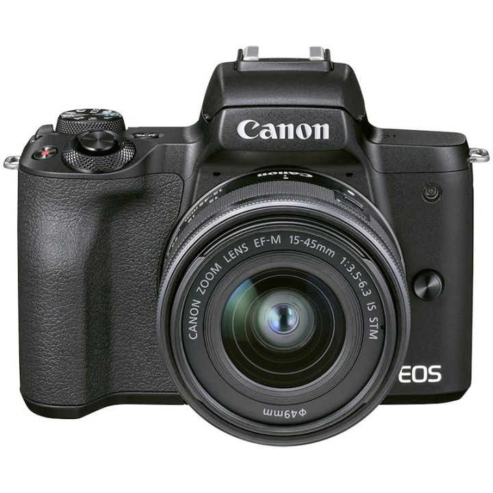 Canon EOS M50 Mark II 24.1MP With 15-45MM IS STM Lens 4K WI-FI Mirrorless Camera with 24.1MP APS-C CMOS Sensor