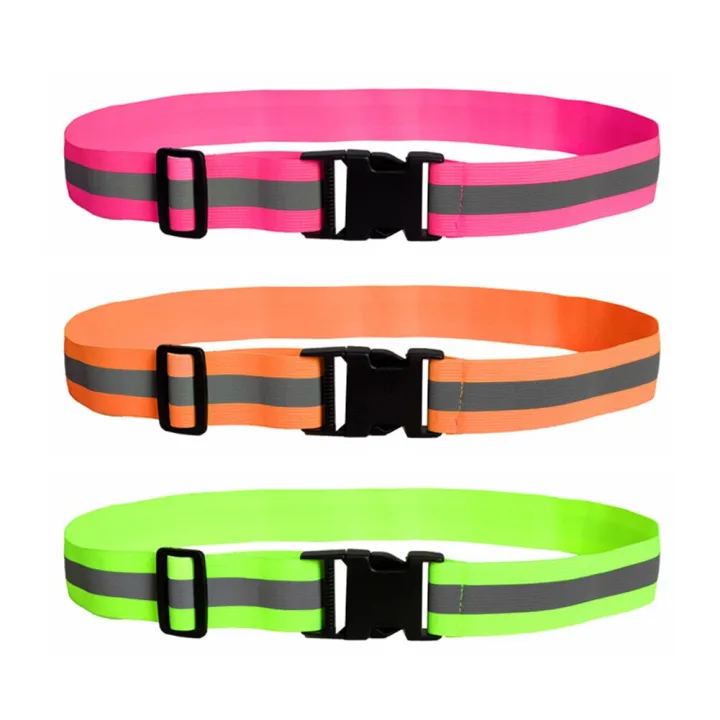 Reflective%20Band%20Waist%20Belt%20Night%20Running%20Portable%20Practical%20Strap%20Universal%205cm%20Width%2072-104cm%20Camping%20Brand%20New%20-%20Image%204