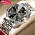 OLE_VS 9931 Watches Diamond Business Dress Analog Quartz Stainless Steel Date Luxury Casual Fashion Wrist Watch For Men. 