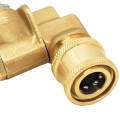 180 High Pressure Rotating Nozzle Head Head Quick Connect Heavy Duty Nozzle Head Tip Sprayer Head. 