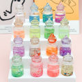 1/5Pcs Transparent Wish Glass Bottle Luminous Fruit Bottle DIY Handcrafted Keychain Hair Clip Accessories Toy. 