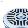 Stainless Steel Coil Holder with Lid Burner Holder for Deck Indoor Pool Side. 