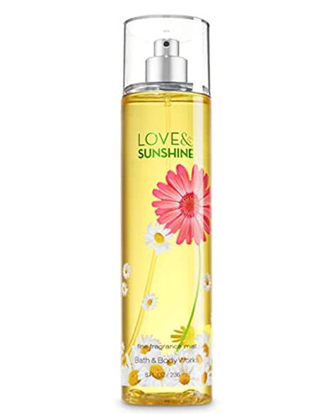 Love And Sunshine Bath And Body Works Fragrance Mist 236ml