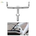 Bike Rear Rack Mount Adapter Durable Bike Rear Pannier Racks Connector Portable Outside Universal for Riding Trip Hiking Mountain Bike Adult. 