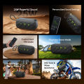 oraimo SpaceBox Active 25W Portable Speaker (OBS-680) with FM Radio & Custom EQ GRAPHITEBLACK/MOONDUSTGREY. 