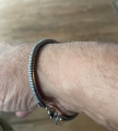 New Trendy Chain Men Bracelet- Wow Man's Steel Bracelet. 