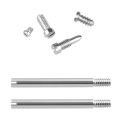 34Pcs/Set Clarinet Repair Parts Screws + Clarinet Shaft Rod Kit DIY Tool Woodwind Instrument Accessories. 