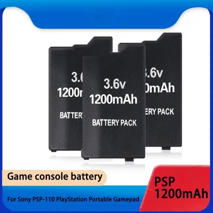 PSP 1-3 pcs 3.6V 1200mAh Lithium Battery Pack For Sony PSP2000 PSP3000 PSP-S360 PlayStation Portable Gamepad Rechargeable Cells