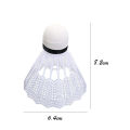12pcs Plastic Badminton Shuttlecock Lightweight Badminton for Practice Portable Badminton for Training for Kids Entertainment.