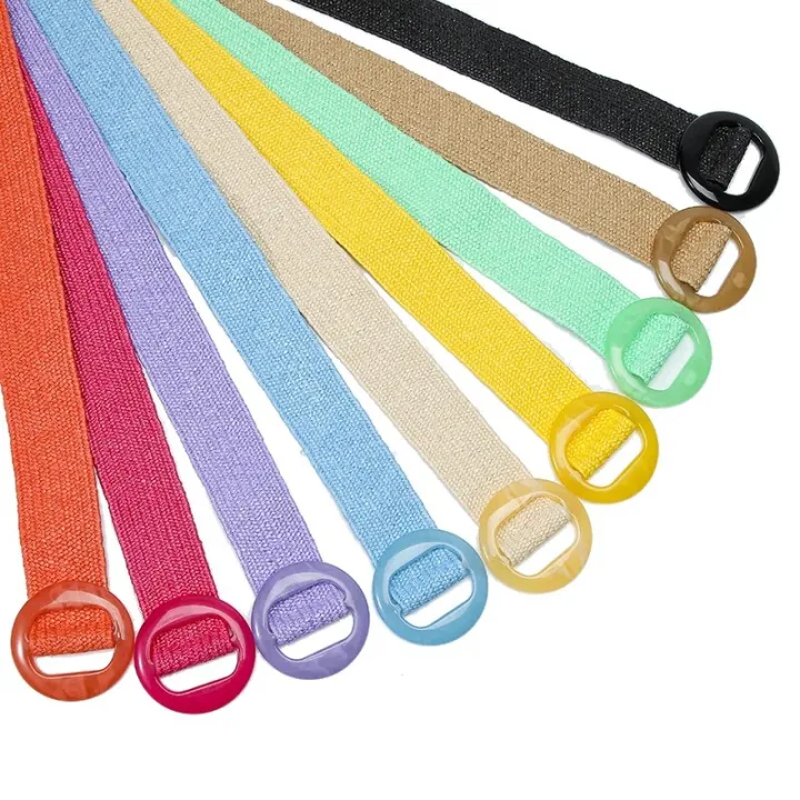 Beltox%20Women%20Straw%20Woven%20Elastic%20Wide%20Belt%20Solid%20Color%20with%20Matching%20Plastic%20Buckle%20-%20Image%203