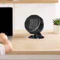 Space Heater Tabletop 180° Adjustable up and Down Personal Heater for Office Household. 