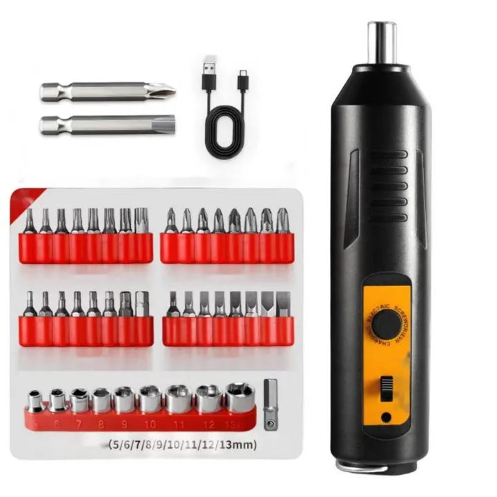 Electric%20Screwdriver,%20Magnetic%20Bits%20Cordless%20Screwdriver,%20Portable%20Home%20Use%20Electric%20Screwdriver%20Set,%20Rechargeable%20USB%20Charging%20Power%20Screwdriver%20Kit%20For%20Electrical%20Repairs%20-%20Image%204