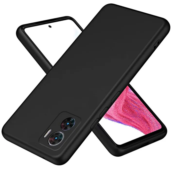 Xiaomi%20Poco%20X7%20Pro%20Silicone%20Matte%20Flexible%20Soft%20Phone%20Case%20-%20Black%20-%20Phone%20Back%20Cover%20-%20Image%202
