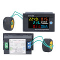 Power Monitor Single Phase LCD Digital Display Voltage Current Meter Tester Hot.