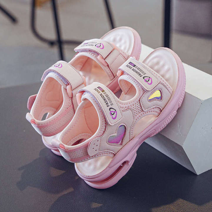 Sandals%202024%20Summer%20Princess%20Baby%20Girls'%20Leisure%20Beach%20Shoes%20Sports%20Fashion%20-%20Image%202