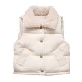 Fashion Winter Kids Baby Cotton Vest Jacket Autumn Solid Color Pocket Waistcoats Boy Baby Kids Sleeveless Coats Child Outerwear. 