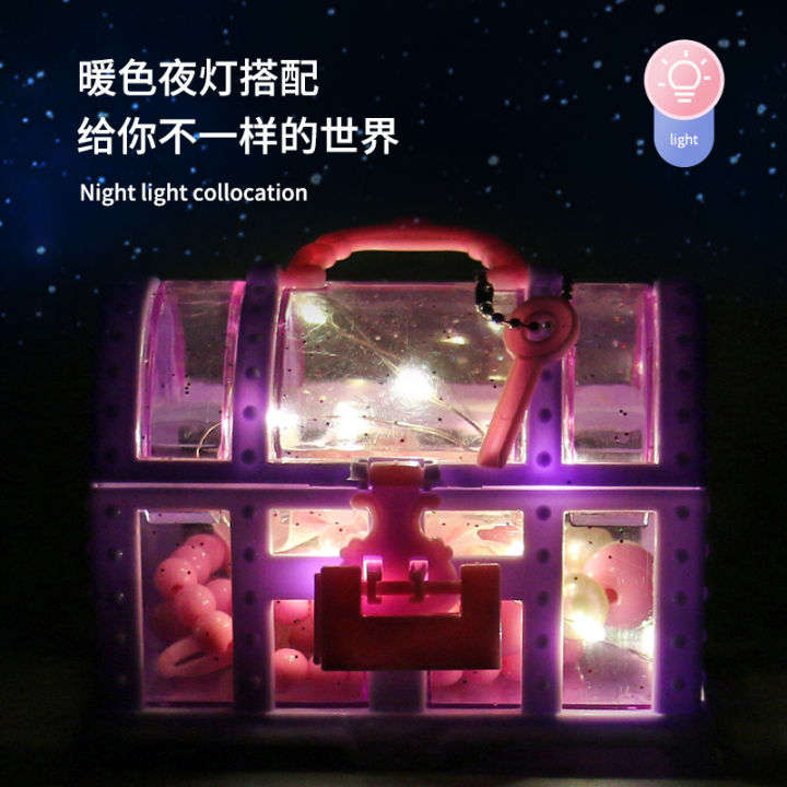 Children's%20Treasure%20Hunting%20Surprise%20Treasure%20Chest%20Boxes%20Girls%20Princess%20Little%20Toys%20for%20Girls%20Baby%20Birthday%20Present%204-5%20Years%20Old%203%20-%20Image%204