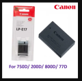 Canon LP-E17 DSLR Camera Battery For 200d 750d 760d 77d 800d 250d High Quality Lithium Battery. 