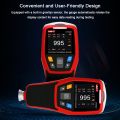 UNI-T paint film gauge thickness measurement 0-1250um USB transmission - black.