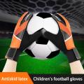Latex Goalkeeper Gloves Football Protection Adults Teenager Anti-Slip Football Gloves Soccer Goalie Children's Goalkeeper Glove. 