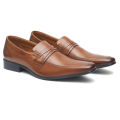 Apex Tan Leather Formal Shoe For Men.