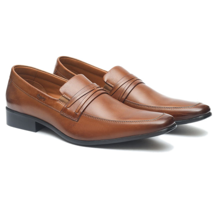 Apex Tan Leather Formal Shoe For Men