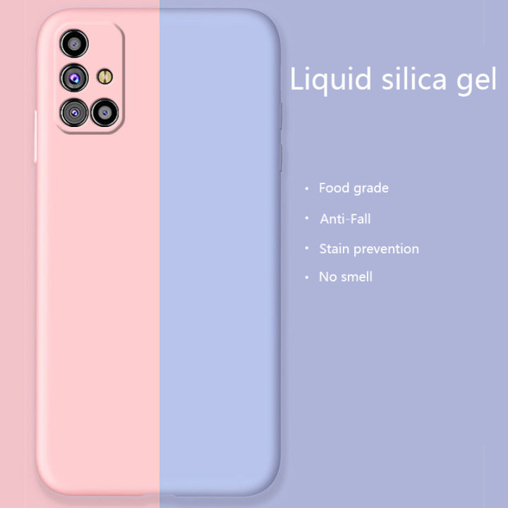 Biruiqu%20For%20Samsung%20Galaxy%20M31s%20Case%20Liquid%20Silicone%20Soft%20Rubber%20Shockproof%20Cover%20-%20Image%209