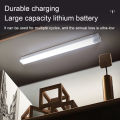 LED Motion Sensor Light 10/20/30/50cm USB Rechargeable Night Light White Yellow Light for Closet, Cabinet, Kitchen, Wardrobe, Cupboard, Bed.