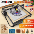 RDDSPON Laser Engraver 2.5W 7W Optical Power CNC Wood Router Engraving Machine Woodworking DIY Portable Cutter Printer 300*300mm. 