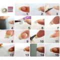 1 Roll Repair Nail Fiberglass Silk UV Gel Building Fiber French Manicure Tools Nail Forms Extension Tips Adhesive Stickers AbandonA.