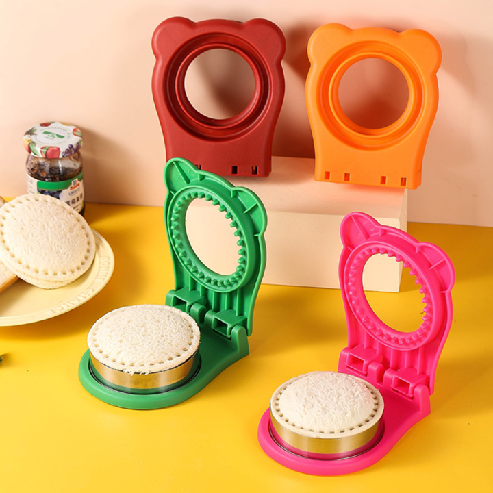 Sandwich Cutter For Kids Lunchbox Sandwich Tool DIY Decruster Sandwich Tool Sandwich Cutter And Sealer Pocket Sandwich Maker