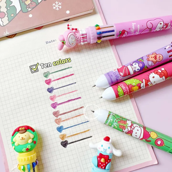 10Colors%20Ballpoint%20Pen%20Cartoon%20Bear%200.5mm%20Colorful%20Ink%20Gel%20Pens%20Silicone%20Kawaii%20Pens%20School%20Office%20Supplies%20Stationery%20-%20Image%204