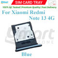 Xiaomi Redmi Note 13 13 Pro 4G 5G Sim Tray Micro SD Card Slot with Sim Ejector Pin Replacement Part. 