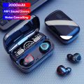 TWS M10 Bluetooth 5.1 Headphone with Touch Control 2000mAh Battery - Bluetooth Headphone - Bluetooth Headphone.