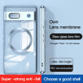 Applicable to Google pixel 7A Wireless Charger Magnetic Suction Phone Case Goggles Full Cover Electroplating Protective Cover TPU Soft Shell.