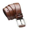 Chocolate Leather Formal Belt For Men. 