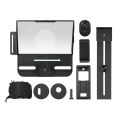 Teleprompter Phone and DSLR Recording Mini Teleprompter - black. 
