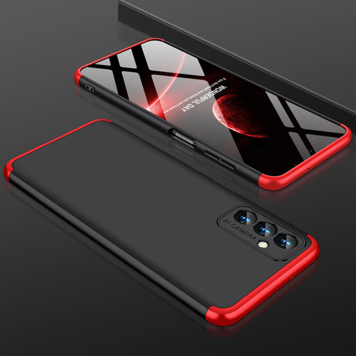 GKK For Samsung Galaxy F13 / M13 Back Cover GKK 360 Degree [3 in 1] Shockproof Full Protective Anti-Shock Case Phone Case GKK Case Samsung Phone Case
